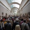 Crowds of The Louvre
