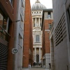 St Paul's Cathedral Through Buildings