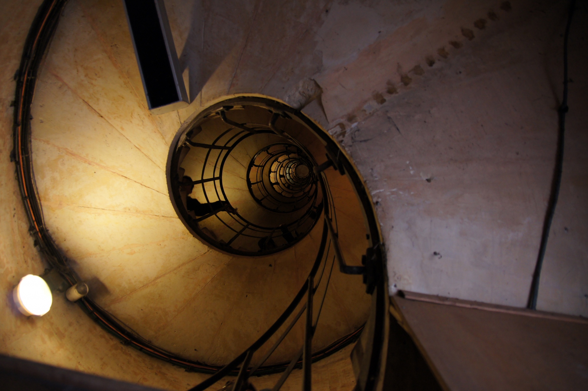 Stairs up the Arc de Triomphe
