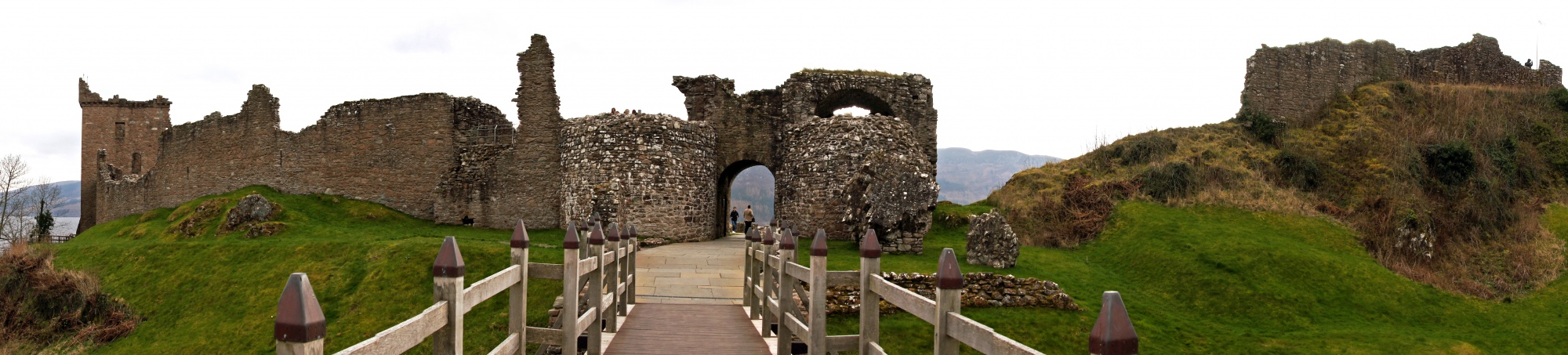 Urquhart Castle Panorama