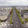 View from Arc de Triomphe